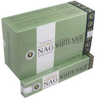 Encens Golden Nag Sauge Blanche 15g